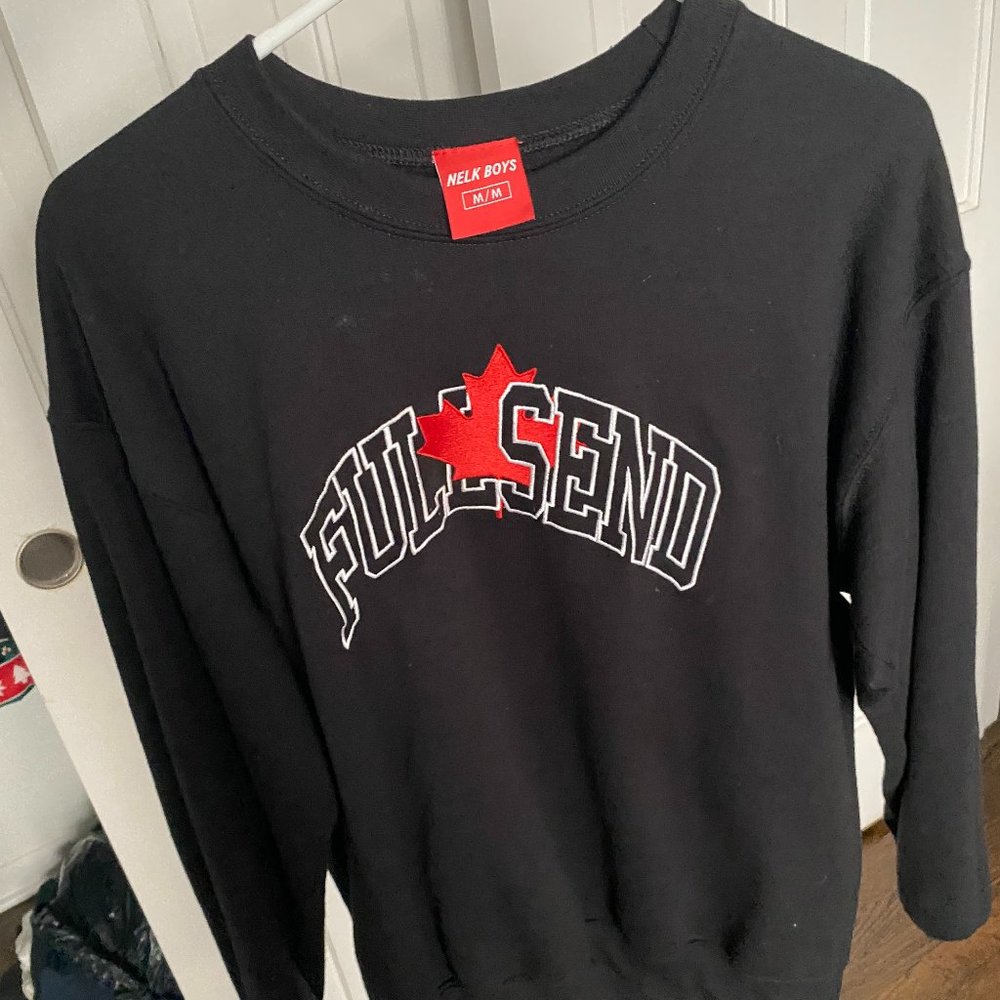 NELK Full Send Crew Neck Mens M